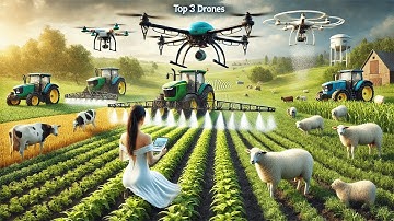 Top 3 Agriculture Drones Every Smart Farmer Needs - AI Tech for Billion Dollar Farming!