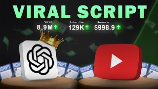 This AI Writes VIRAL YouTube Scripts in 3 Minute (ChatGPT Tutorial in Hindi)