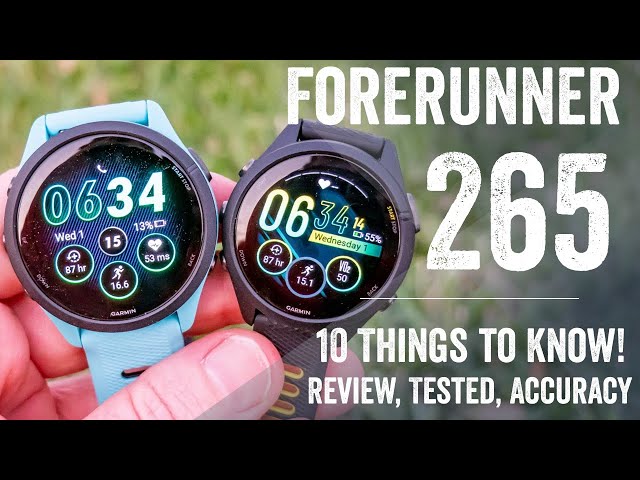 Garmin Forerunner 265 Review: It Isn't Cheap, But Has a Lot to Offer  Serious(ish) Runners