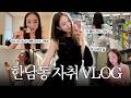 한남동 자취 브이로그 vlog | 한남동에서 자취하는 박사생의 삶, 이대 캠퍼스🌷💕 좁쌀여드름 무조건 없어지는 나이트루틴 🥰