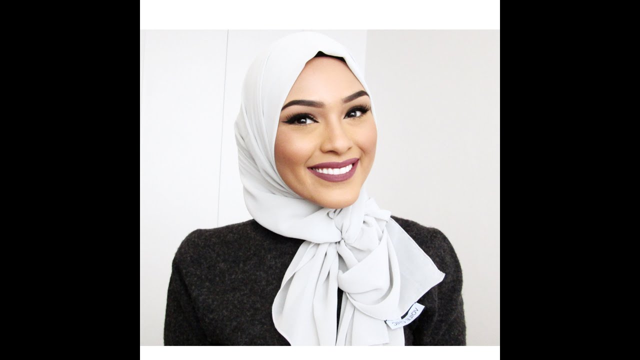 Hijab Tutorial Side Knot YouTube