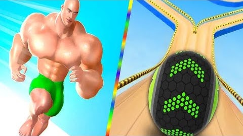 🎮Going Balls vs Muscle Rush All Levels - New Max Level Android,Ios Mobile Gameplay - Samudra Games