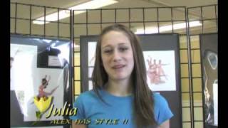 Julia Talks About Being A Dancer And Welcomes Jamie To A Solo Rehearsal
