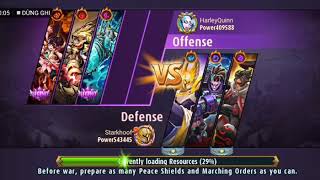 Wow 😝😝😝 Hero magic rush.. Good team arena fight 400k pow vs 540k pow