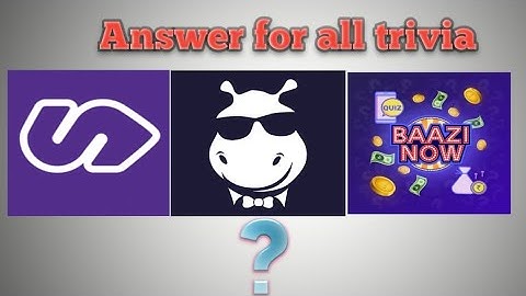 Answer for all trivia like loco,bazzi now,swoo