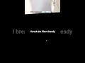 dude i just break a filter