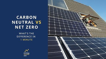 Net Zero vs Carbon Neutral: What