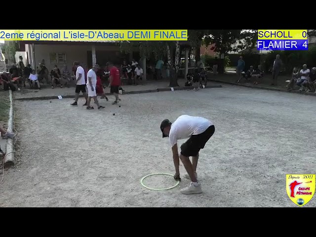 Miniature : régional L'isle-D'Abeau 2023 Flamier vs Scholl