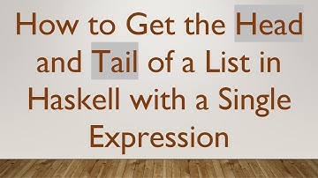 How to Get the Head and Tail of a List in Haskell with a Single Expression