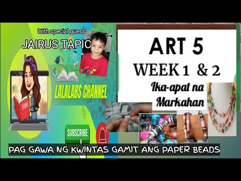 Video: Paano Maghabi Mula Sa Kuwintas Para Sa Mga Bata