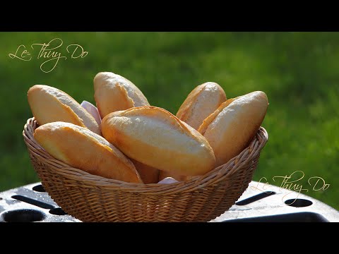 Cách Làm Bánh Mì Việt Nam Có Cánh - How to Achieve A Nice Ear on Bread