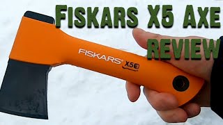 Fiskars X5 axe review  Video 27  In The Wild With Chris