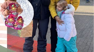 Adorable puppies that wobble their heads and our special needs daughter is here to welcome them