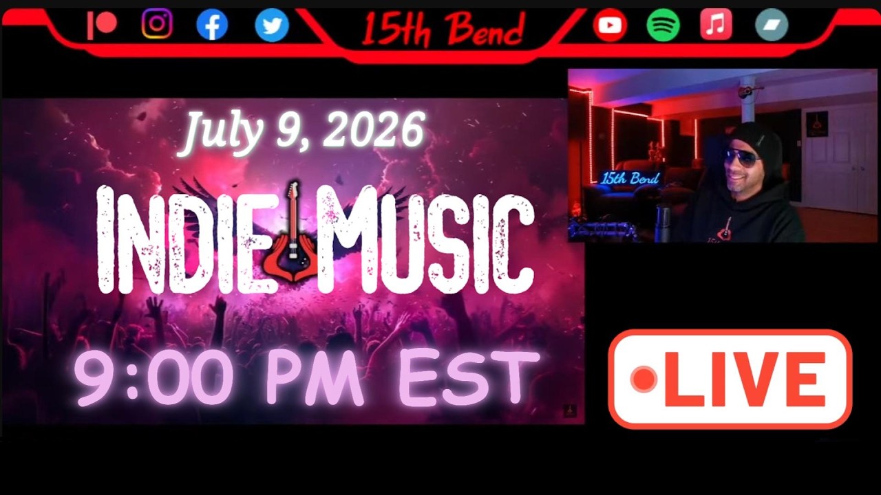 Live - Indie Music Rollercoaster - 07/09/2026