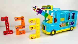 Learn Rainbow Numberblocks Rainbow Counting Bus - Simply Math 🧮  Cubes Set  Learn to Read! by iMilkin 36,002 views 2 weeks ago 20 minutes