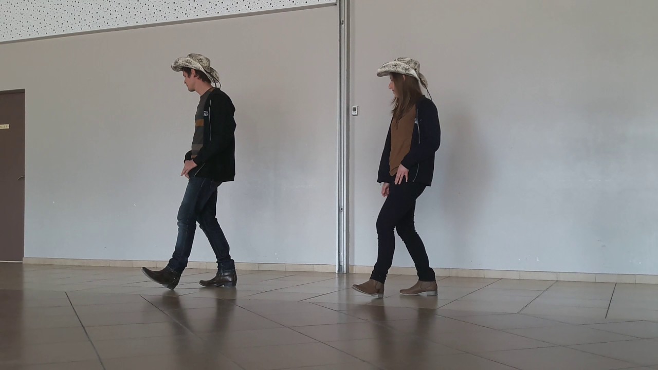Clap your hands line dance - YouTube