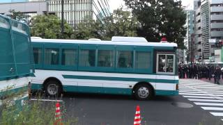 警視庁機動隊 遊撃車 大型輸送車緊急走行 Youtube