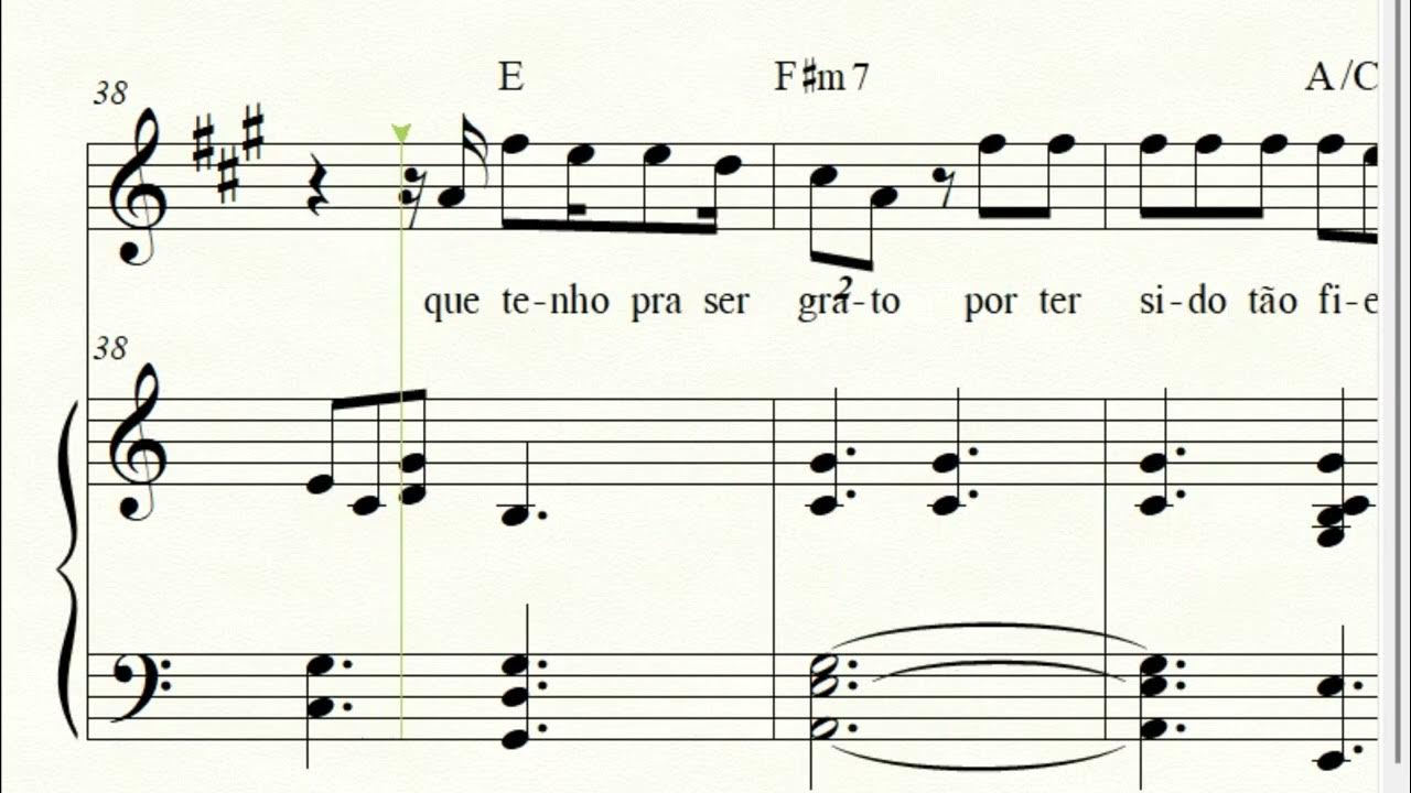 Partituras Bençãos que não tem fim ISADORA POMPEO (Piano pra + Sax Alto com Letra e Partituras Bençãos que não tem fim ISADORA POMPEO (Piano pra + Sax Alto com Letra e