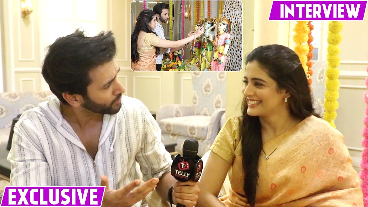 Mishkat & Khushbu aka Om Isha Celebrate Ram Navami With A Special Pooja On The Set Of Ram Bhavan