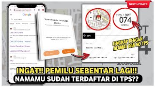 Cara cek online sudah terdaftar pemilih pemilu 2024 • CEK DPT ONLINE PEMILU 2024