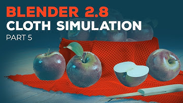 Blender 2.8 Beginner Tutorial - Part 5: Cloth Simulation