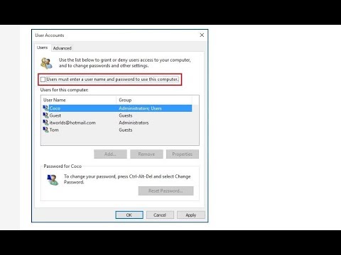 How to Remove User Account PIN or Password from Windows 10 Asus laptop ...