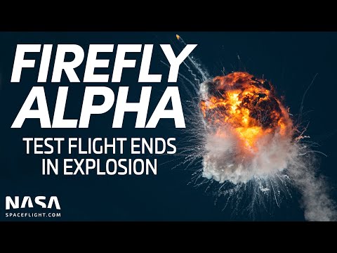 Firefly Alpha Rocket Explodes In Flight