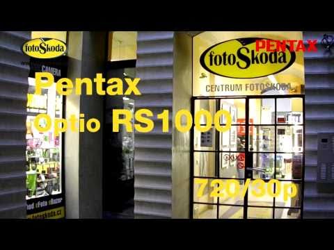 Pentax Optio RS1000 - ukázka videa