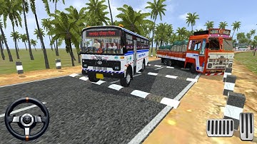 Speed Breaker Drive 🥳 Tata Bus Mod Bussid Gameplay | Bus Simulator Indonesia | Bus Game AndroidGames