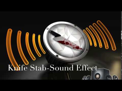 Knife Stab Sound Effect 2