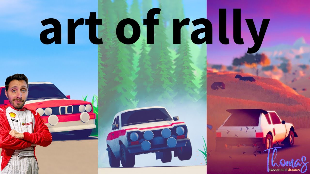 l’Âge d’Or du Rallye - Découverte de Art of Rally - YouTube
