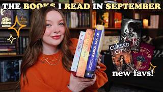 lots of 4 stars & 1 new dark romantasy obsession!!!! September wrap up!