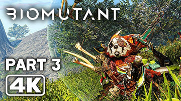 BIOMUTANT Gameplay Walkthrough Part 3 FULL GAME (4K 60FPS)