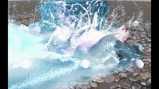: InfiniFLUID - millions of water particles, interactive with all scene items without pre-computations