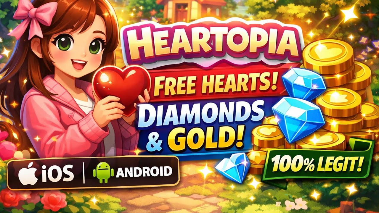 Heartopia Tips & Tricks | Earn Hearts, Diamonds and Gold Fast on iOS & Android