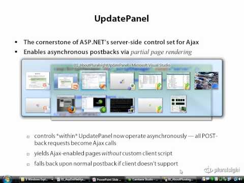 Ajax: Basics of the UpdatePanel control Part1-8.wmv