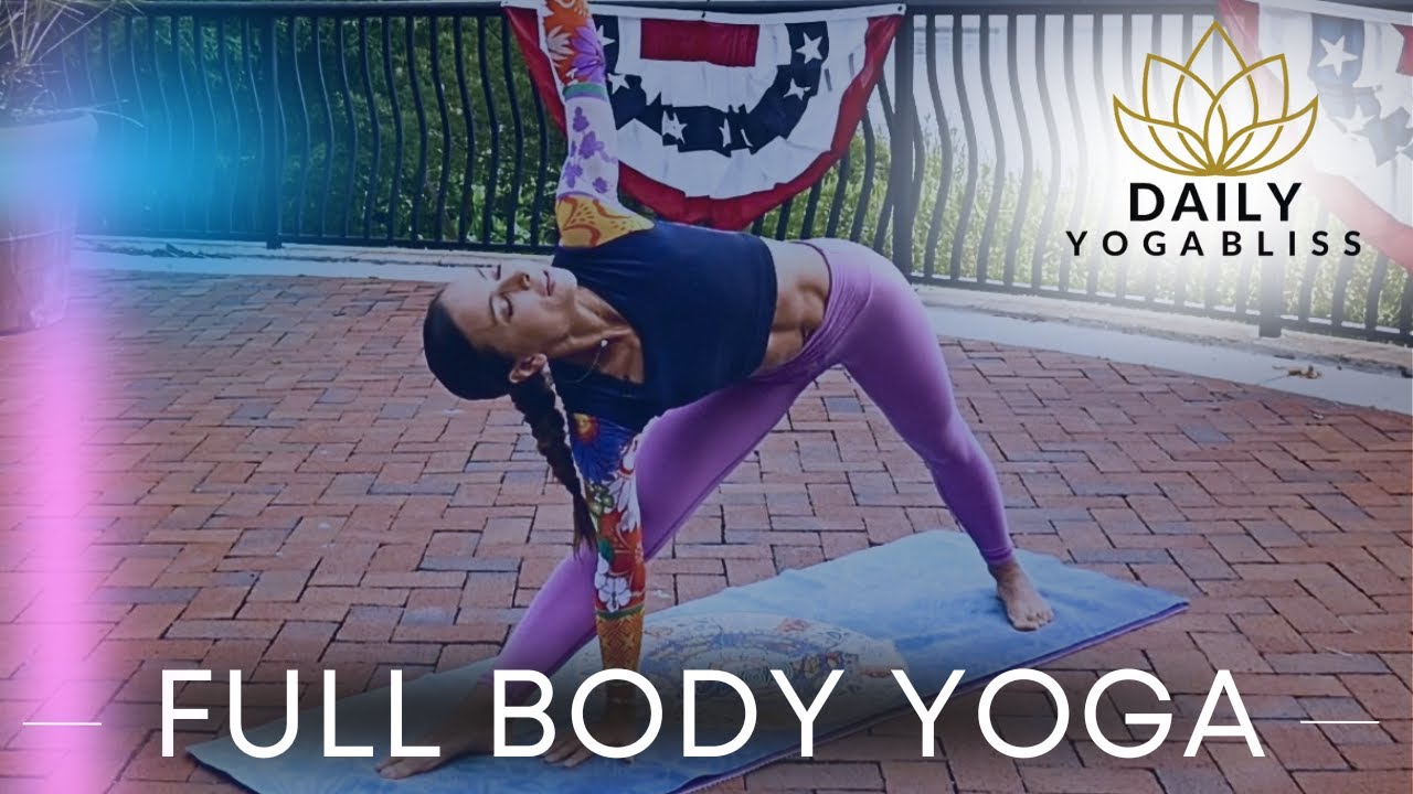 60-MIN POWER YOGA Workout | Build Total Body Strength, Tone Muscles, Fat Burn, Balance & Flexibility