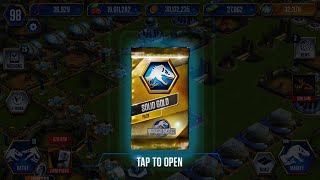 Jurassic world the game - 40,000 JW . SOLID GOLD PACK