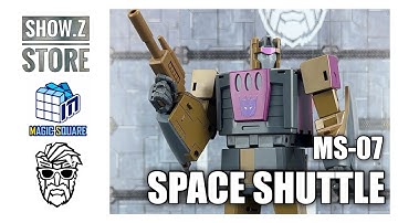 Magic Square MS-07 Space Shuttle Transformers Masterpiece Blastoff Review
