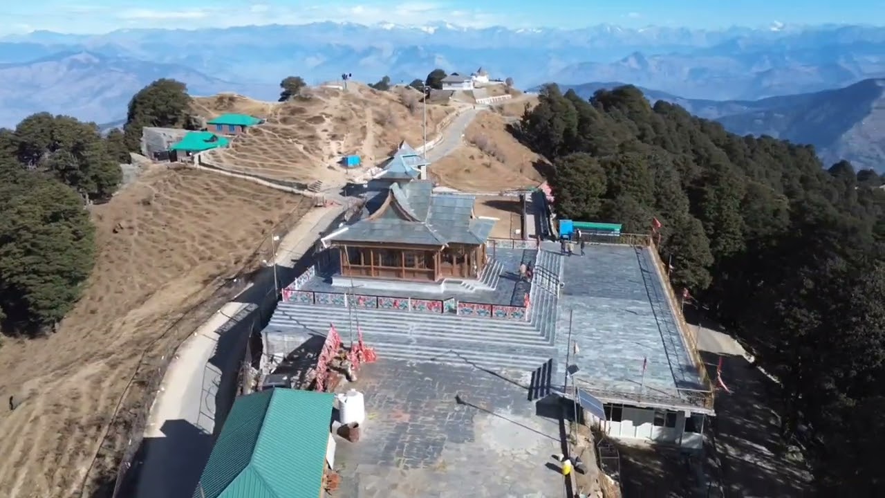 Hatu Peak Temple, Narkanda | DJI Mini 3 Drone Cinematic | Himachal Pradesh 4K