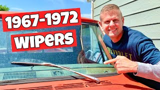 67-72 Chevy C10 / GMC Truck - Wipers & Removal