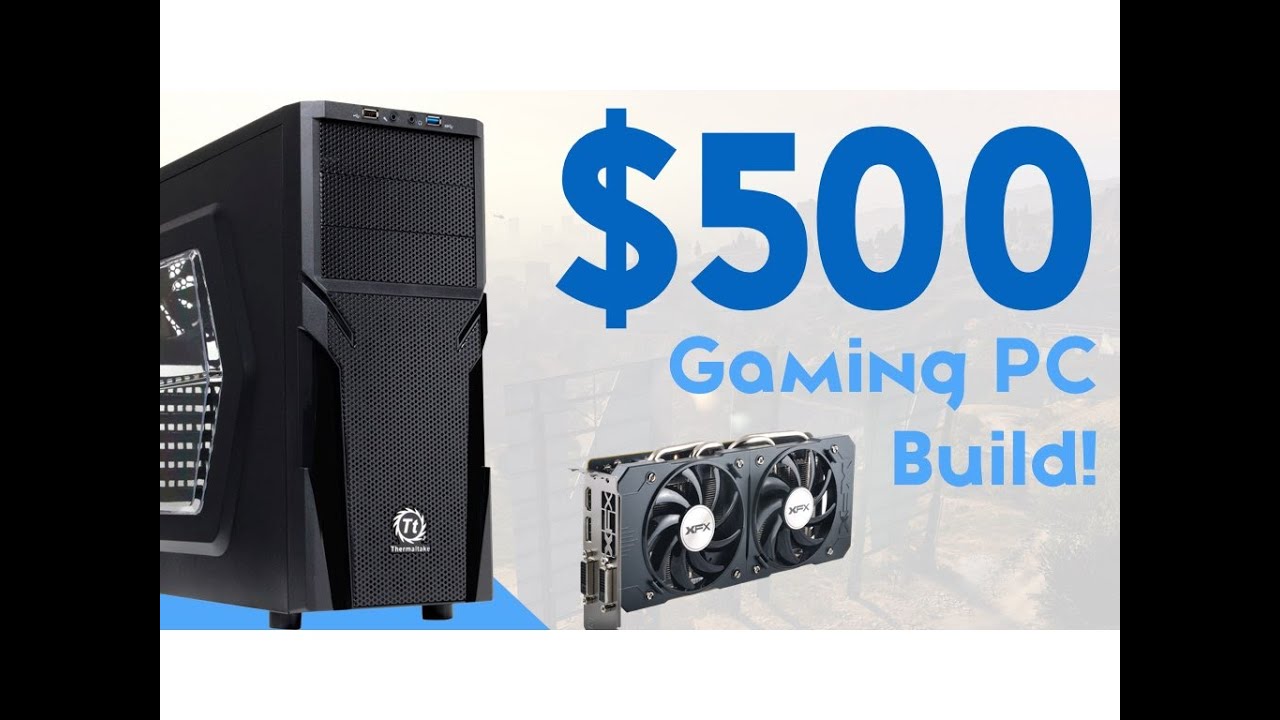 500 gaming pc build 2016 1080p ultra youtube