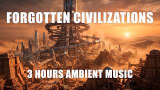 Forgotten Civilizations on Alien Planets | 3 Hours Dark Cinematic Space Ambient Music