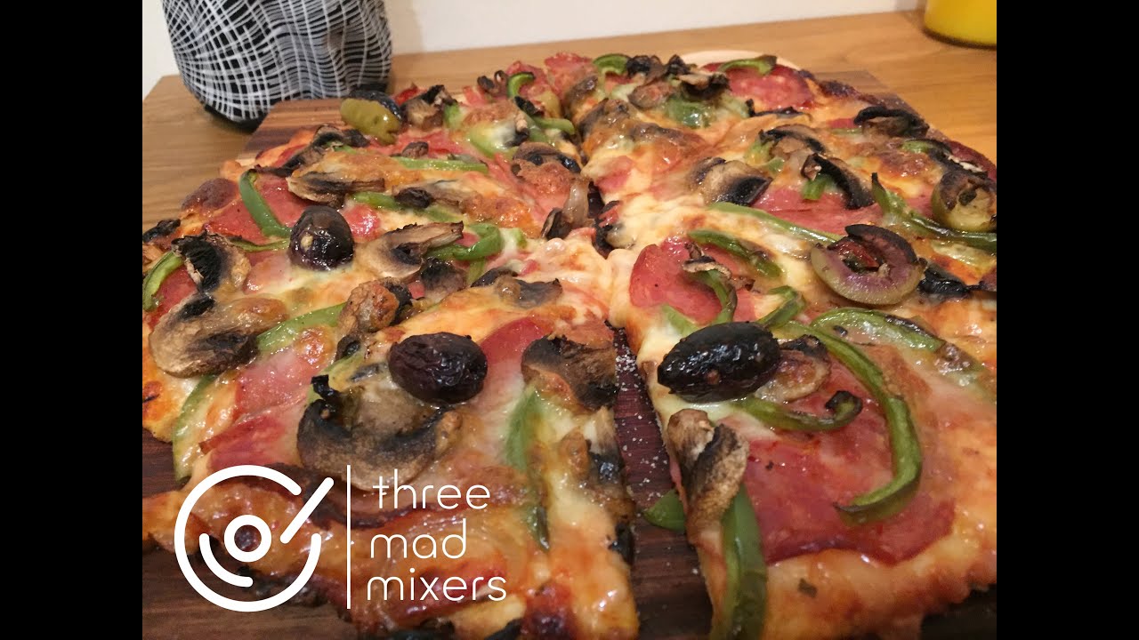 Thermomix Recipes How to make pizza dough, cheese, tomato sauce