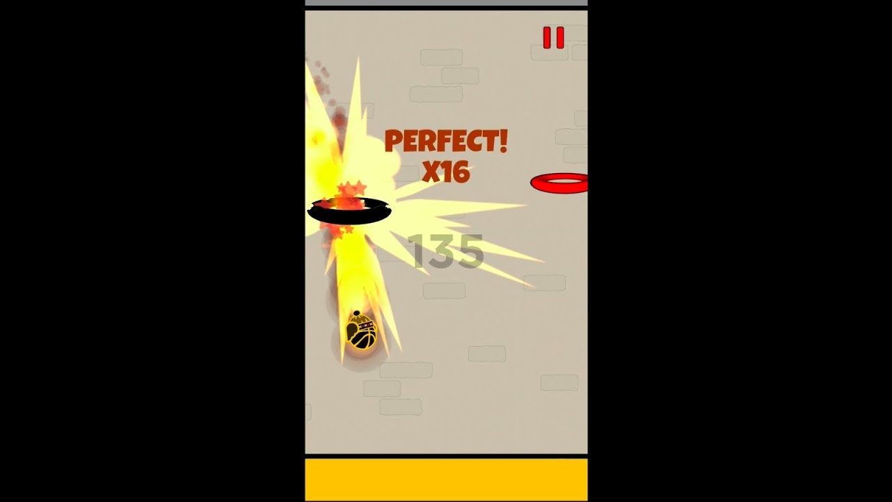 Flappy Dunk New Ball New Record xmas Ball #25 - YouTube