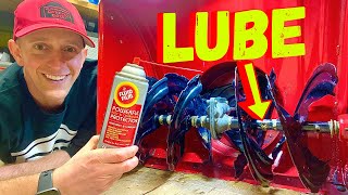 How To Lubricate Craftsman Mtd Cub Cadet Snowblower Augers Seize Happens