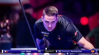 Semi-Final | Carlo Biado vs Francisco Sanchez Ruiz | Highlights | US Open Pool Championship 2022 screenshot 1