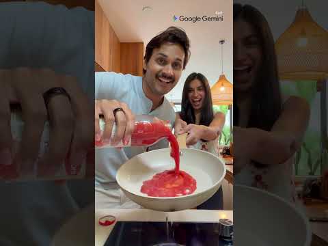 Cooking a creamy ricotta pasta #GoogleGemini #hindi