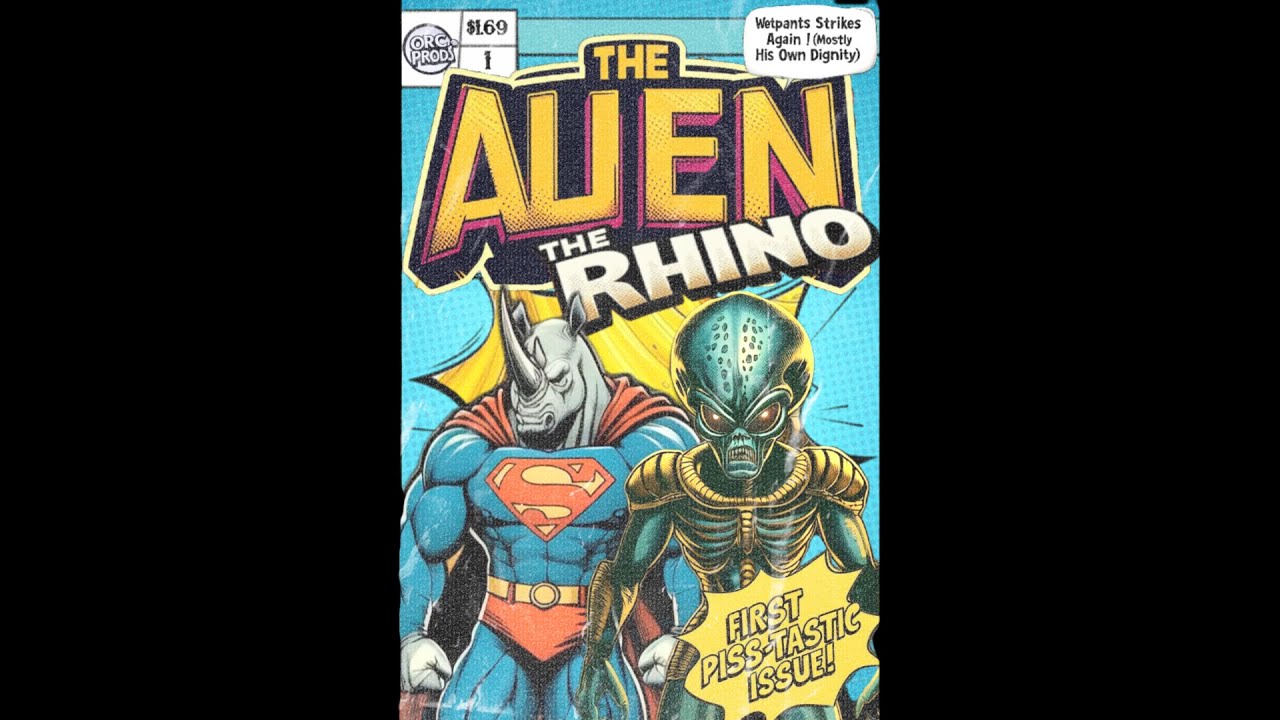 The Alien and The Rhino in Urine Trouble