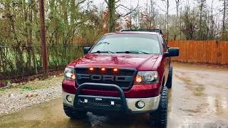 0408 f150 raptor grille WITH F&R AND LEDS!!!